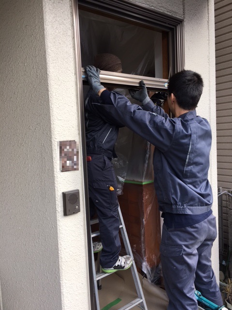 まずはランマの解体 施工中